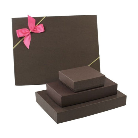 Dark Chocolate Rigid Candy Boxes