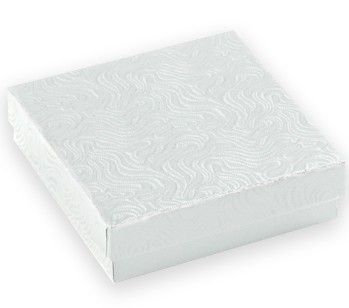 White Swirl - Jewelry Box - Assorted Sizes