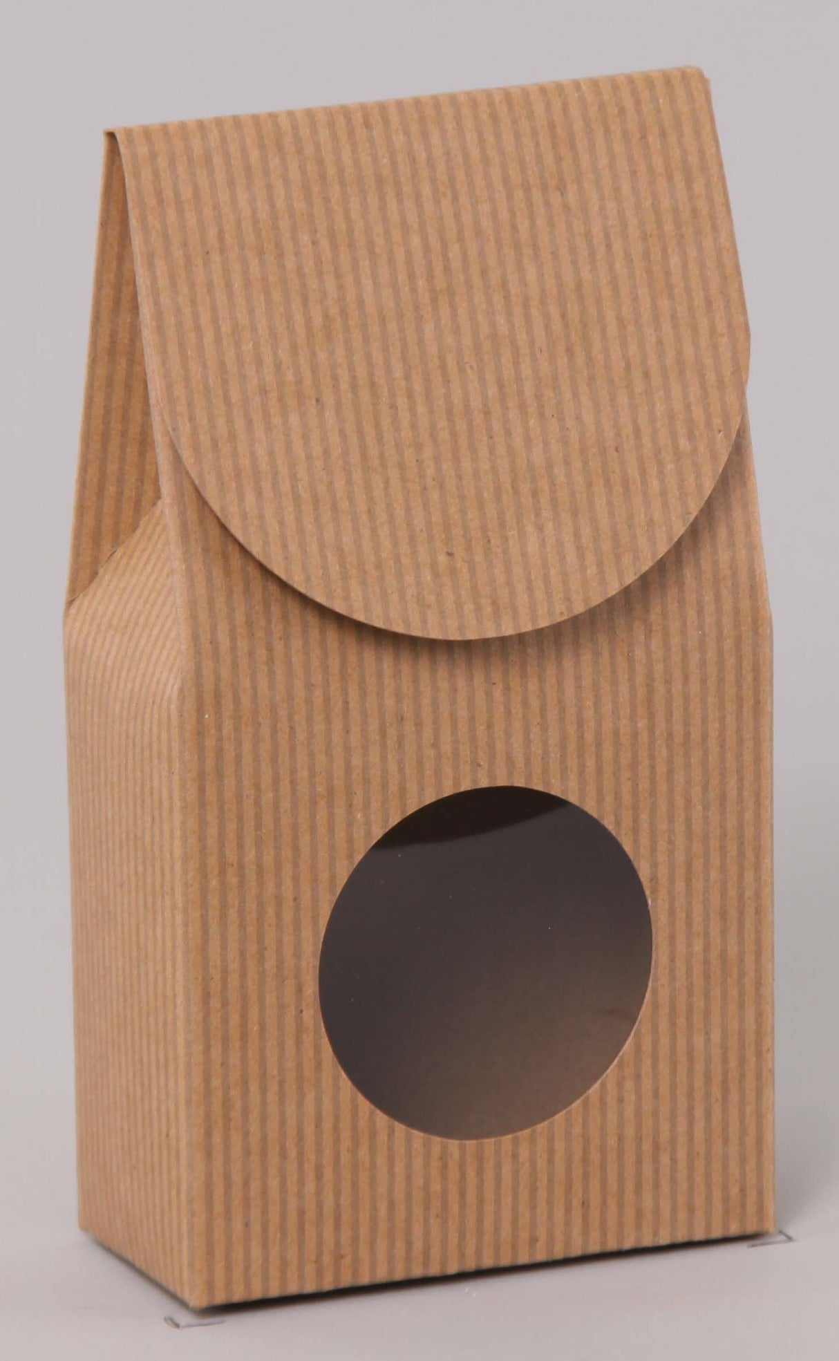 Kraft Stripes - Gourmet Candy Box - 3-1/2 x 1-3/4 x 6-1/2"