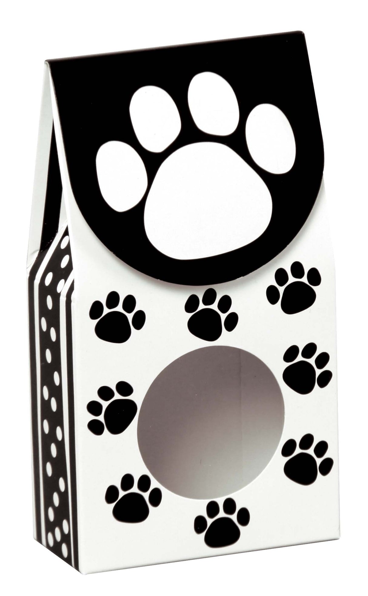 Polka Dot Paws - Gourmet Candy Box - 3-1/2 x 1-3/4 x 6-1/2"