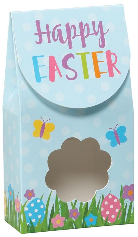 Happy Easter - Gourmet Candy Box - 3-1/2 x 1-3/4 x 6-1/2"