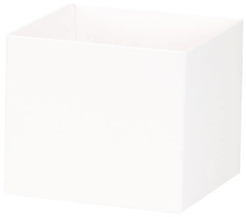 White Base - Gift Box Base - 4 x 4 x 3-1/2"