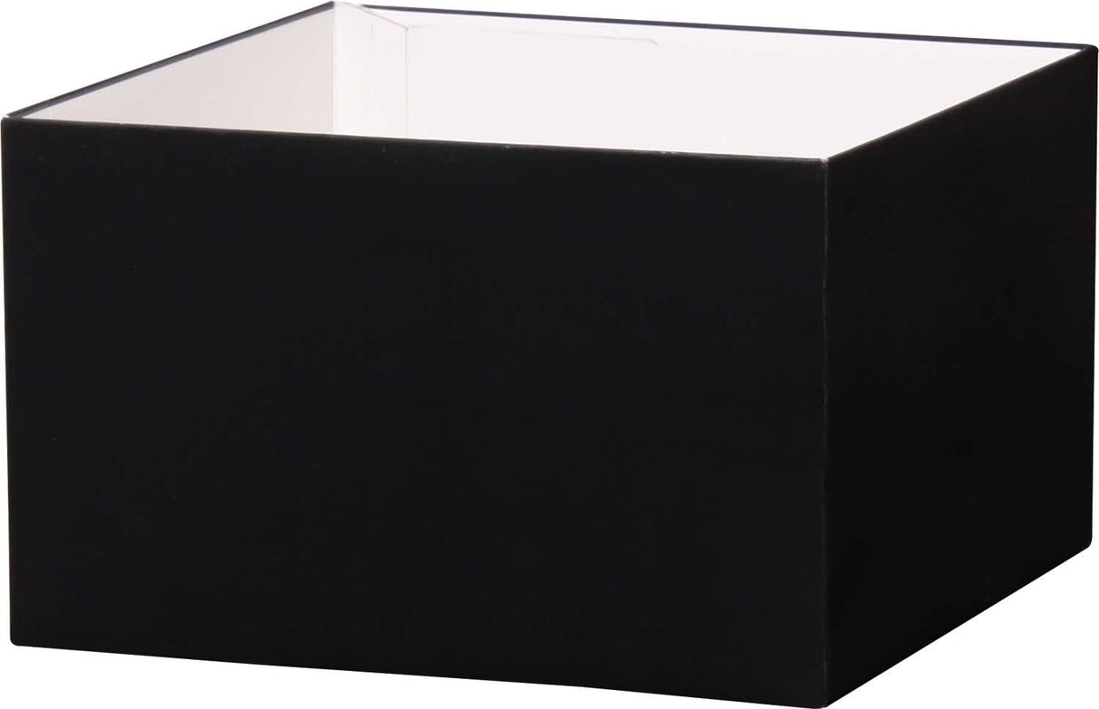 Black Base - Gift Box Base - 4 x 4 x 3-1/2"