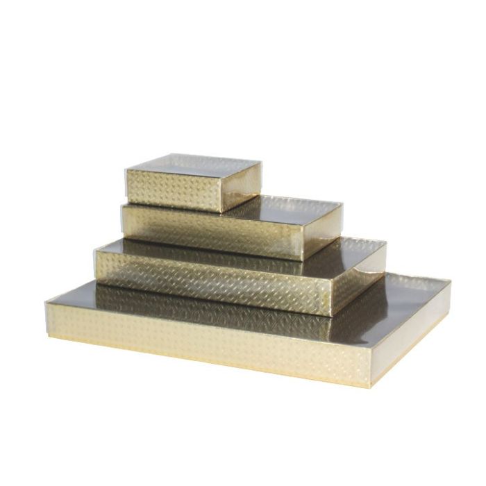 Gold Diamond - Clear Lid Rigid Candy Boxes