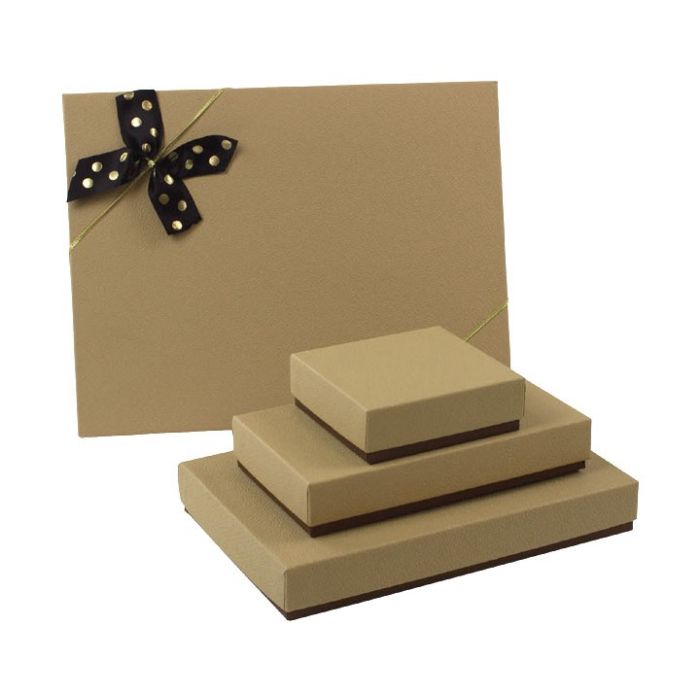 Latte Lid / Cocoa Base Rigid Candy Boxes