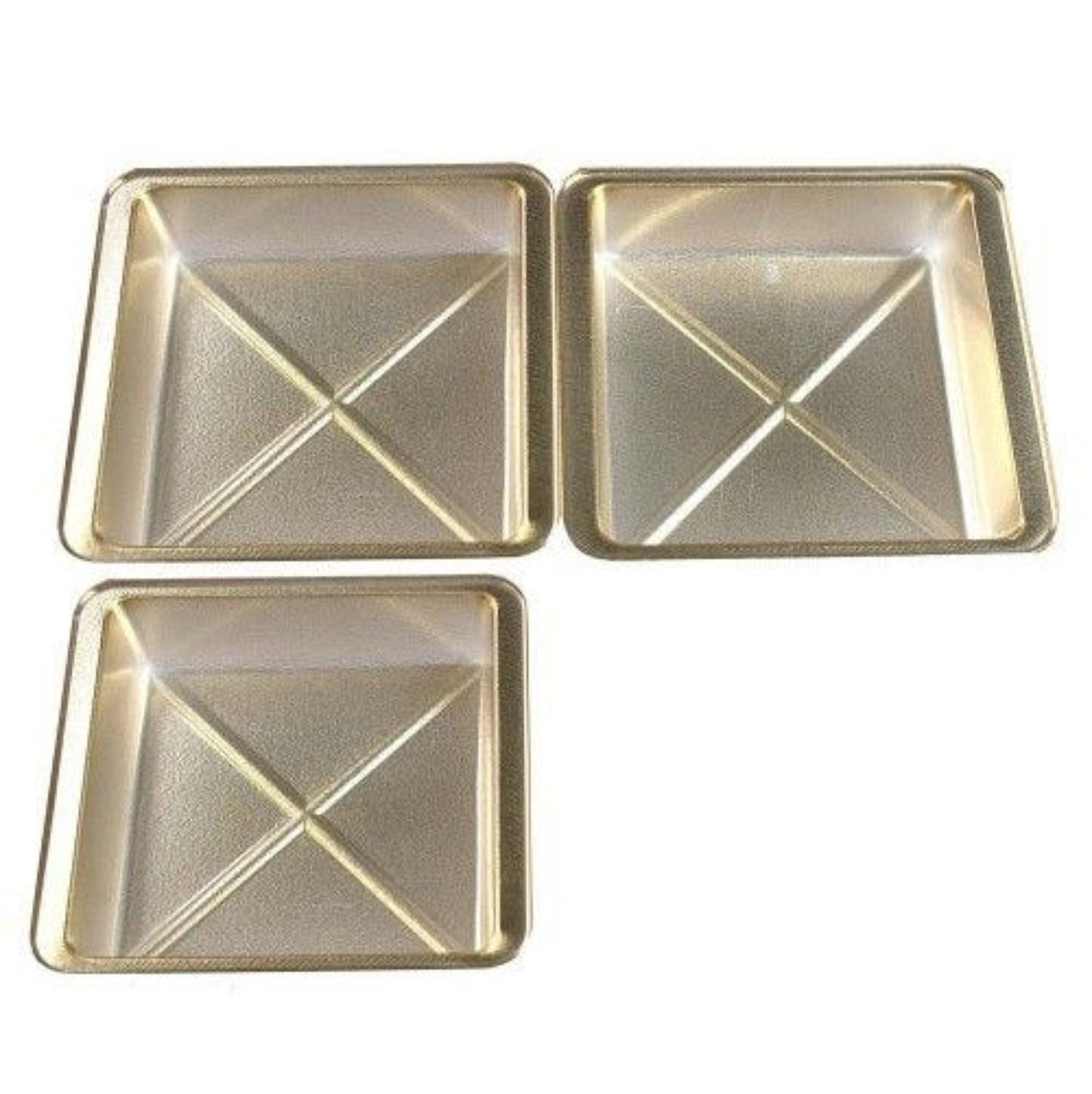 Gold - Candy Tray - (1/8 lb & 1/4 lb) 6-1/2 x 3-1/2"