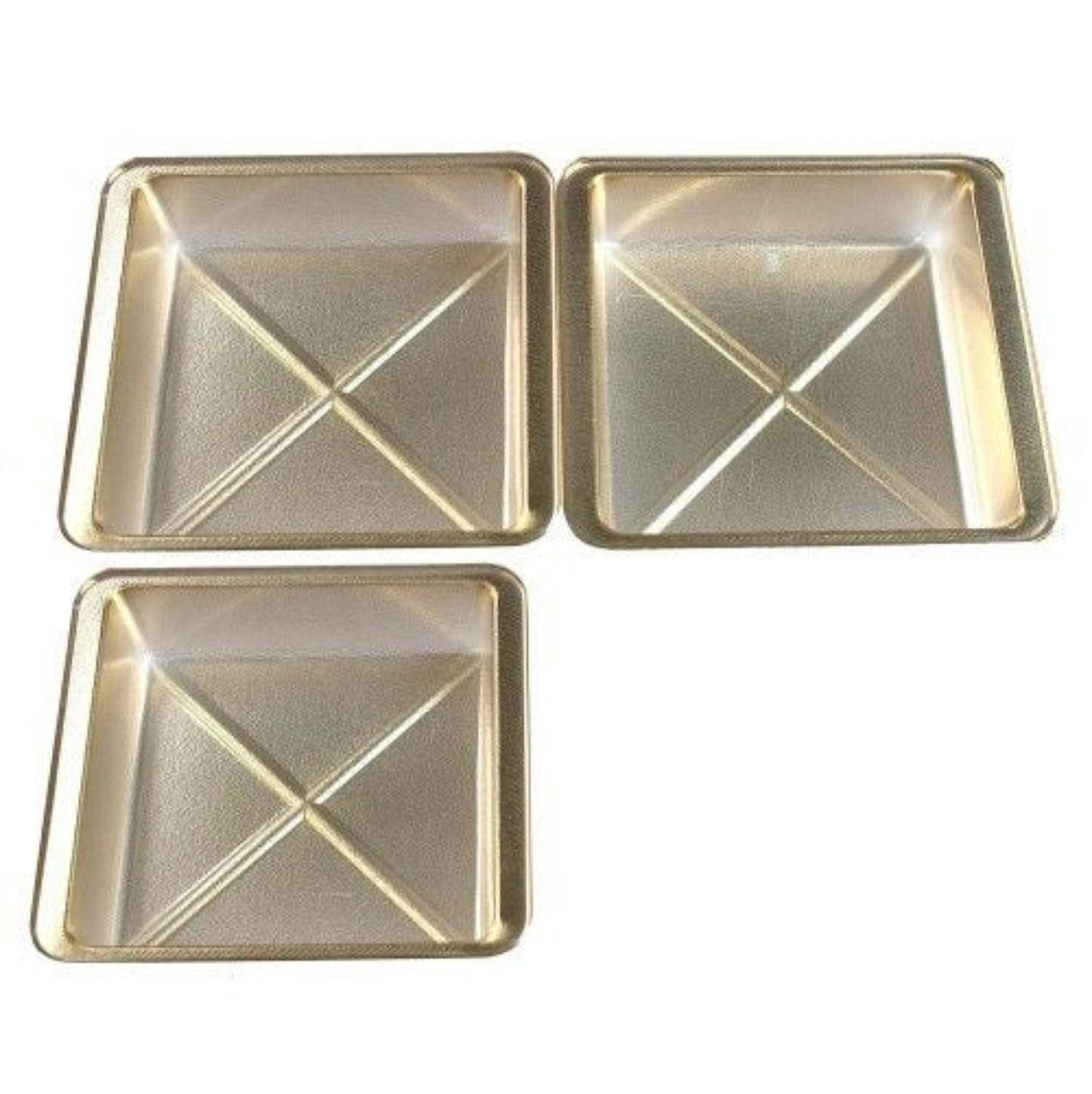 Gold - Candy Tray - (1/8 lb & 1/4 lb) 6-1/2 x 3-1/2"