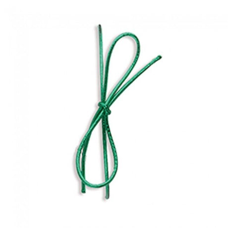 Metallic Emerald - Pre Tied Stretch Loop - 19" Loop (28" untied)