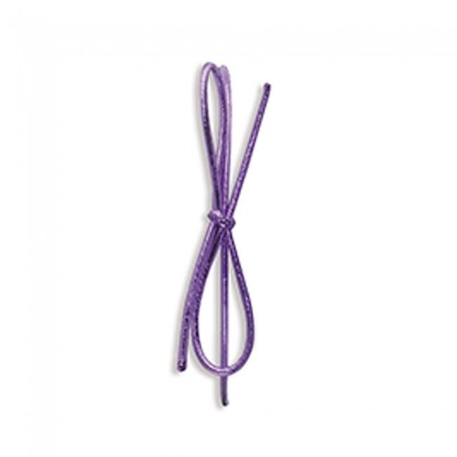 Metallic Purple - Pre Tied Stretch Loop - 19" Loop (28" untied)