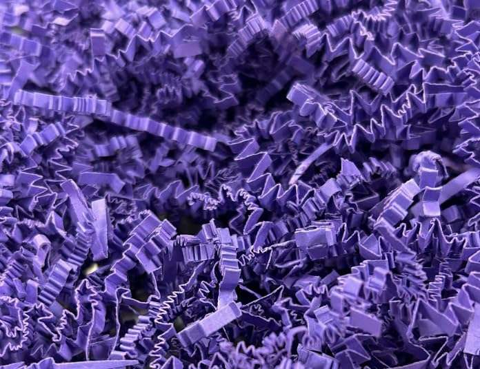 40lb Purple Crinkle Paper