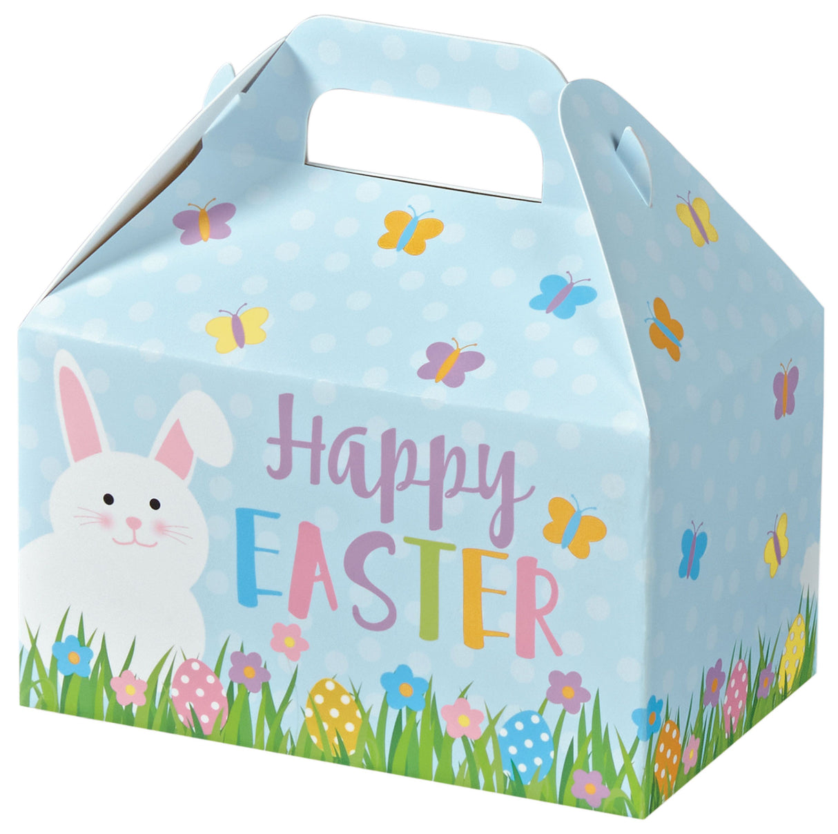 Happy Easter - Party Favor Gable Box - 6 x 3-3/4 x 3-1/2"