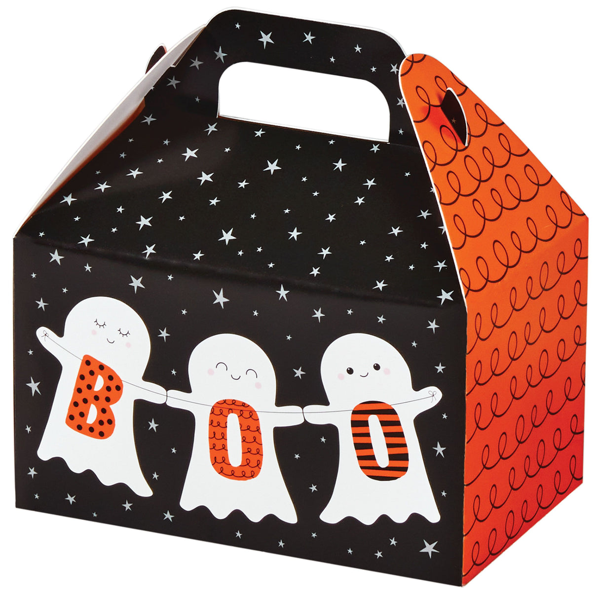 Halloween Boo! - Party Favor Gable Box - 6 x 3-3/4 x 3-1/2"