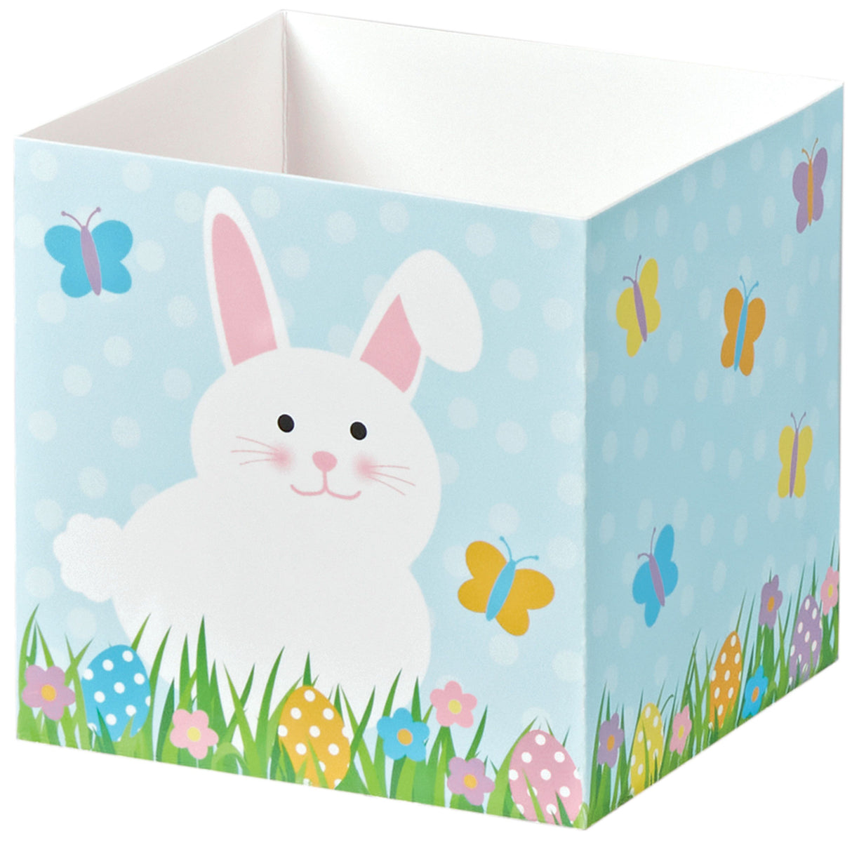 Happy Easter - Square Party Favor Gift Box - 3-3/4 x 3-3/4 x 3-3/4"