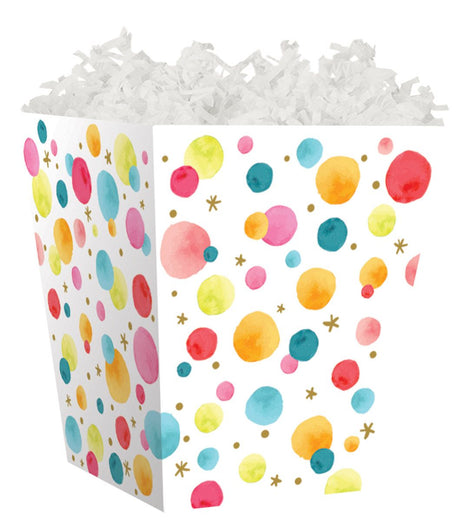 Satin Party - Sweet Treat Boxes - 4 x 4 x 4-1/2"