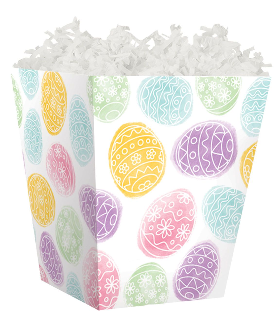 Easter Eggs - Sweet Treat Boxes - 4 x 4 x 4-1/2"