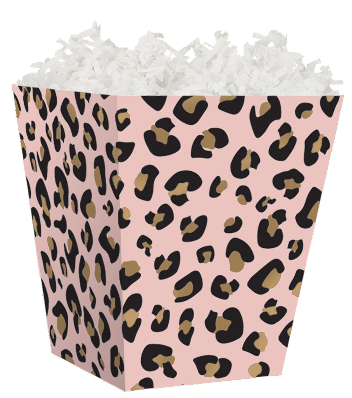 Leopard Print - Sweet Treat Boxes - 4 x 4 x 4-1/2"