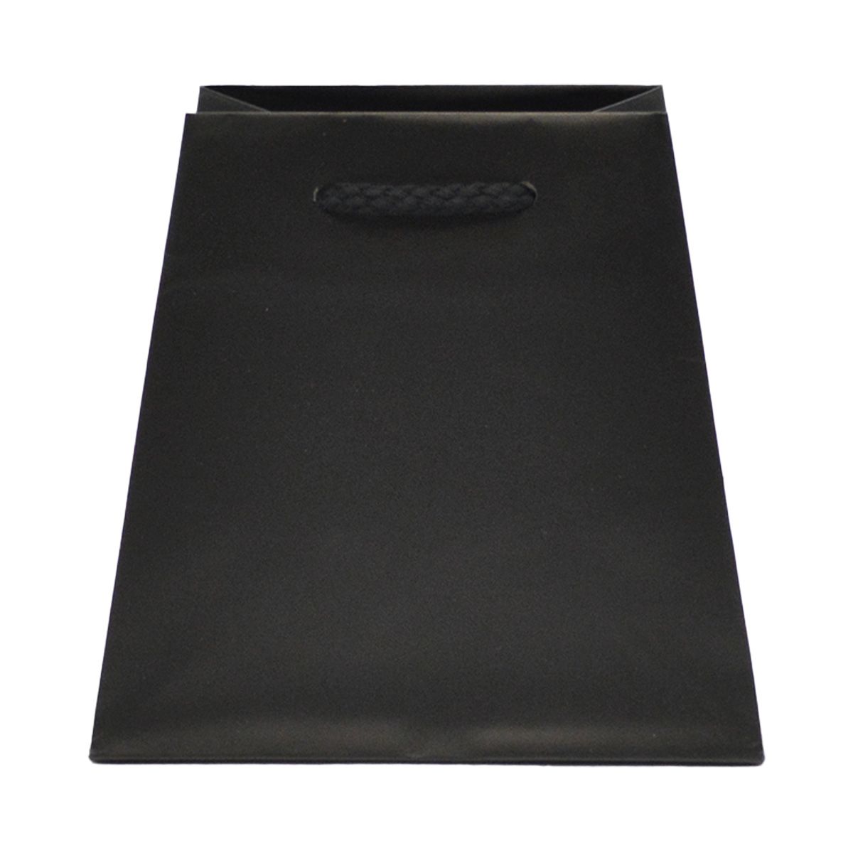Matte Black - Trapezoid Tote - 4.5" (L-Top) / 6.25" (L-Bottom) x 4" (W) x 6" (H)