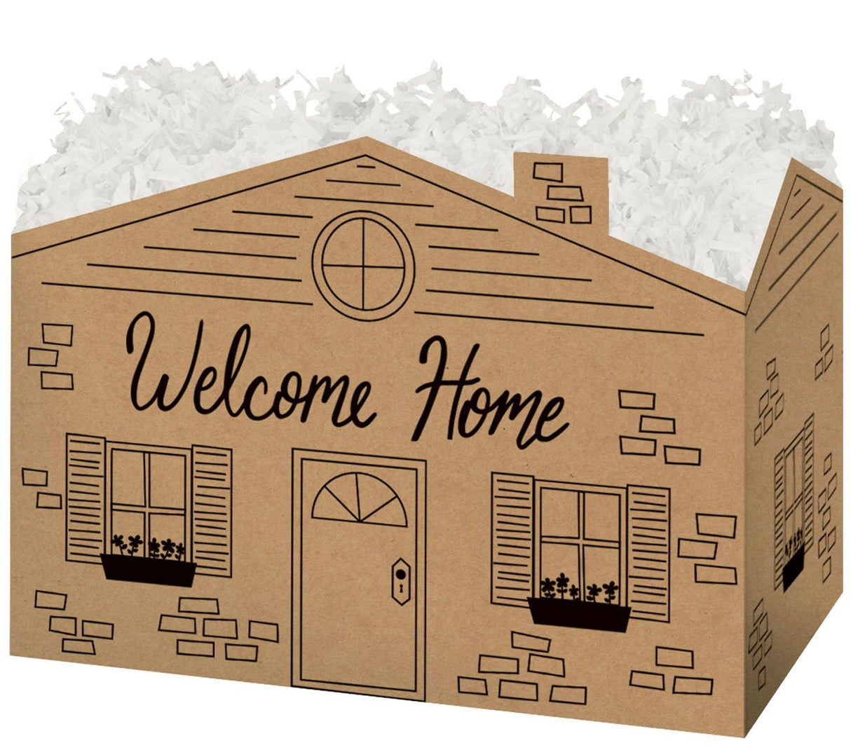 Welcome Home - Basket Box - 6-3/4 x 4 x 5"