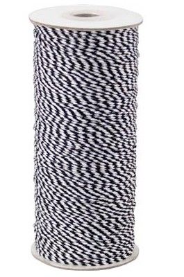 Black - Baker's Twine - 250 Yards (16 ply)