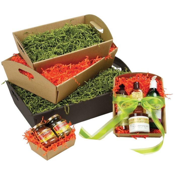 Cesto Kraft - E-Flute Market Tray