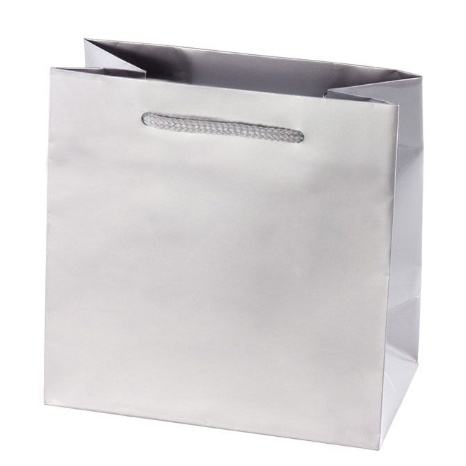 Gloss Platinum - Euro Tote - 16 x 6 x 12"