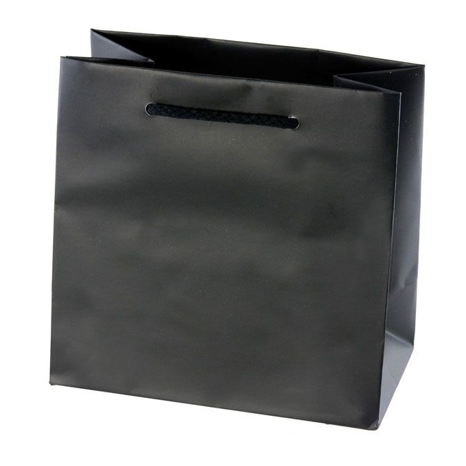 Matte Black - Euro Tote - 9 x 3-1/2 x 7"