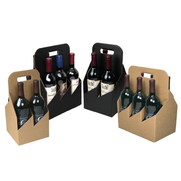 Wine Bottle Carriers - Open Style
