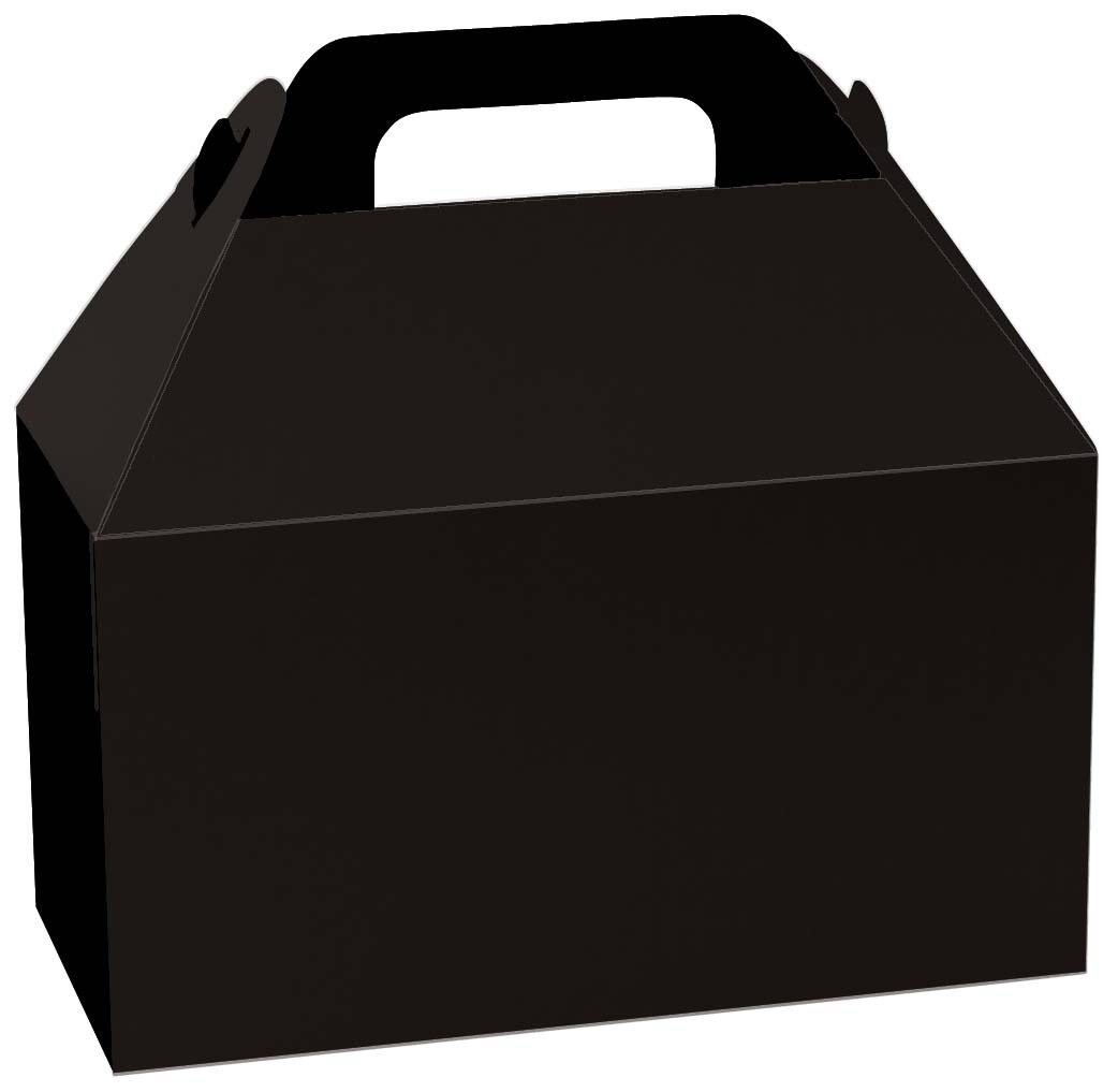 Black - Gable Box - 8-1/2 x 5 x 5-1/2"