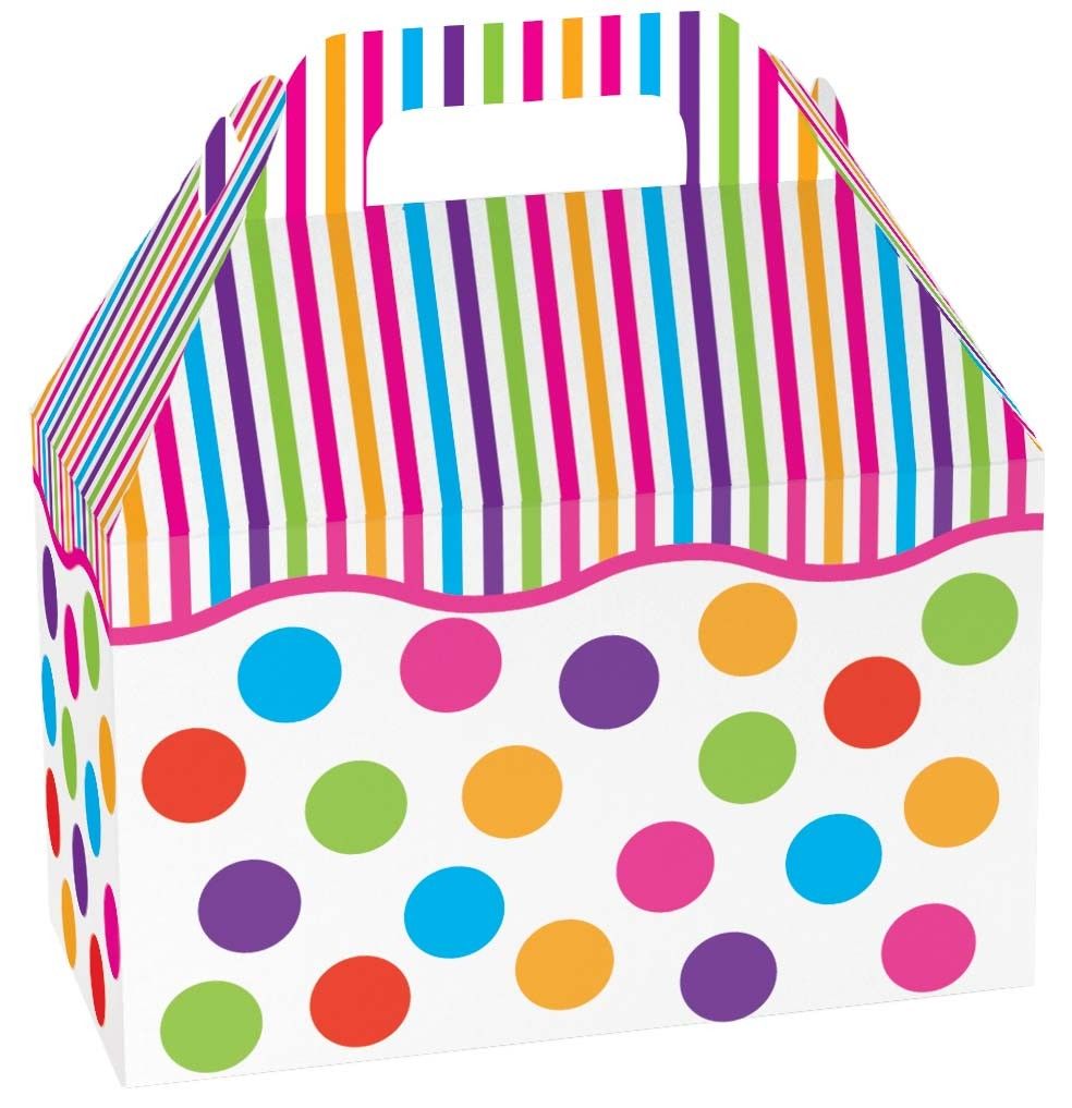 Gumballs - Gable Box - 8-1/2 x 5 x 5-1/2"