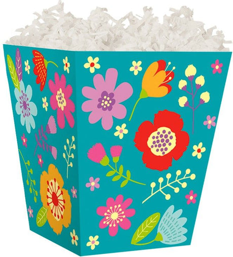 Wildflowers - Sweet Treat Boxes - 4 x 4 x 4-1/2"