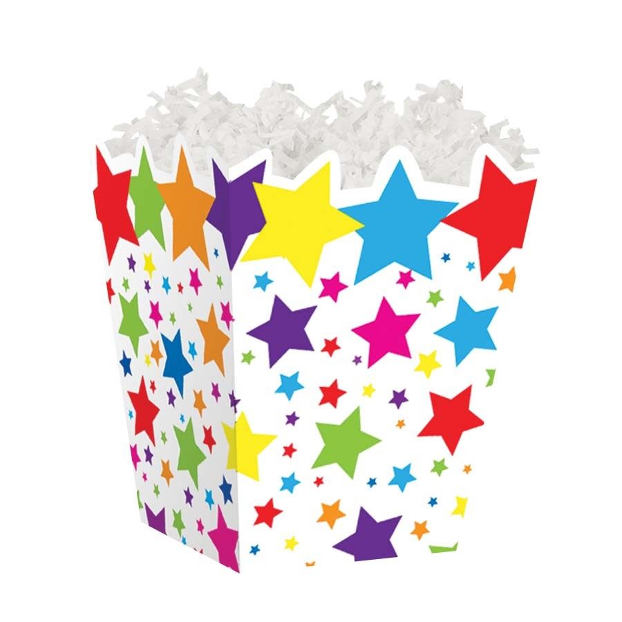 Super Stars - Sweet Treat Boxes - 4 x 4 x 4-1/2"
