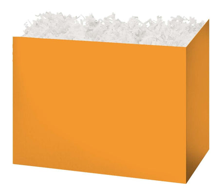 Orange - Basket Box - 8-1/4 x 4-3/4 x 6-1/4"