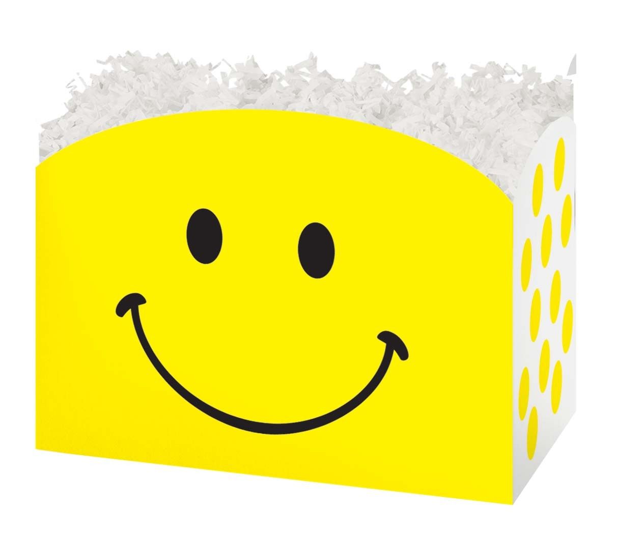 Smiley - Basket Box - 10-1/4 x 6 x 7-1/2"