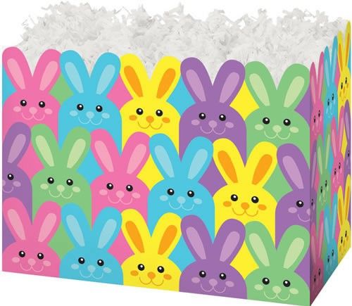 Easter Bunnies - Basket Box - 6-3/4 x 4 x 5"