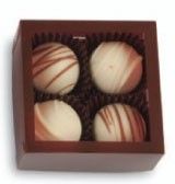 Brown - Brown Frosted Window Box - (4 Pc.) 2-3/4 x 2-3/4 x 1-3/8"