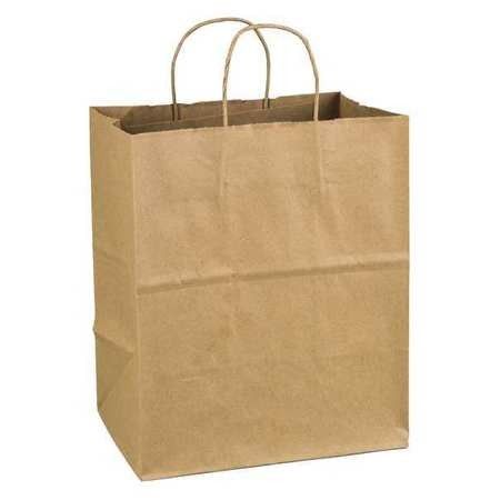 Natural Kraft - Paper Restaurant / Take Out Bag - 10 x 7 x 12"