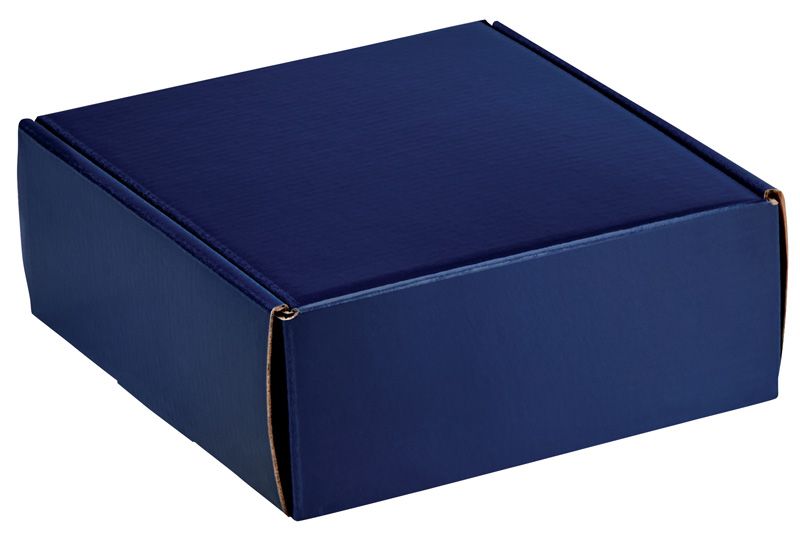 Navy Blue - Decorative Mailer - 8 x 8 x 3"