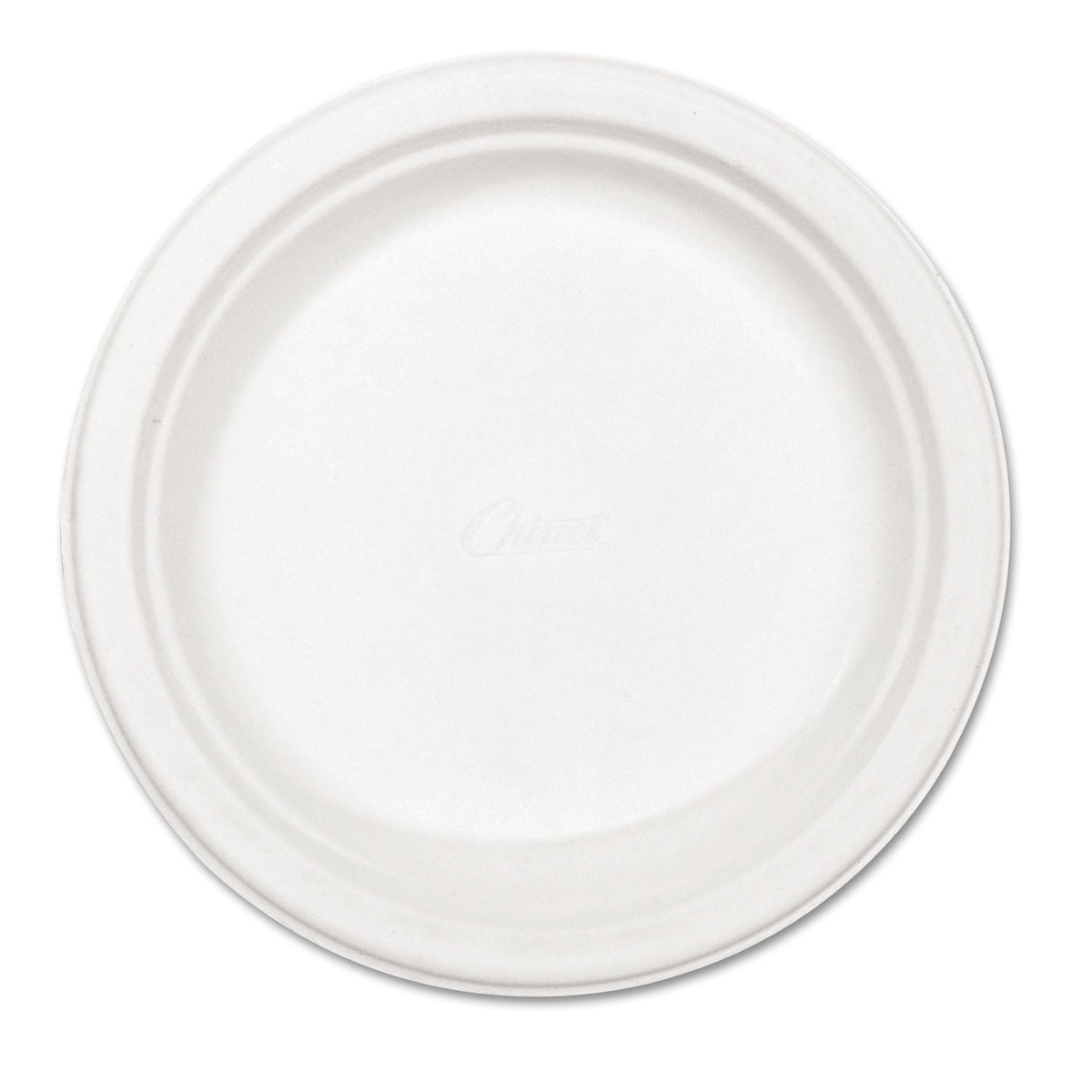Chinet Paper Dinnerware, Plate, 8.75" dia, White, 500/Carton