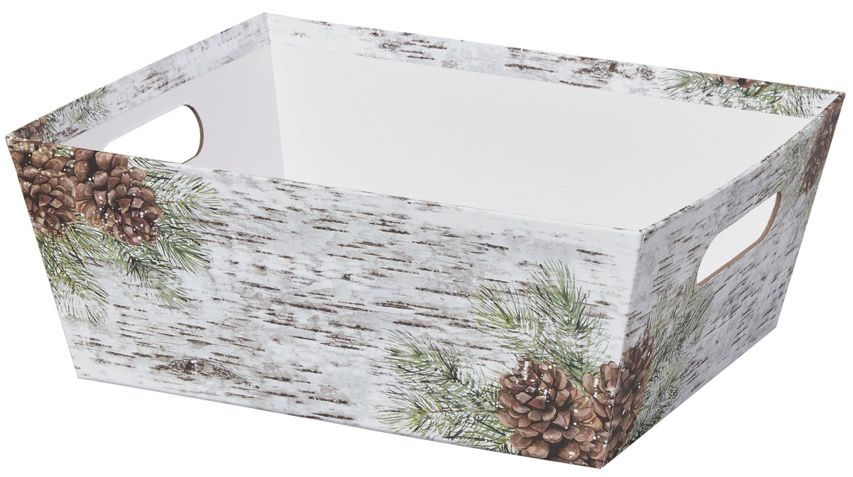White Birch - Market Tray - 12 x 9-1/2 x 4-1/2"