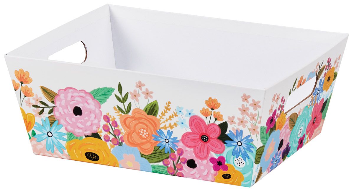 Wildflower Garden - Market Tray - 12 x 9-1/2 x 4-1/2"