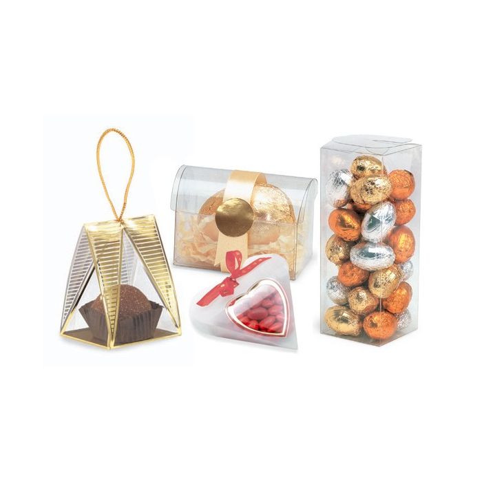 Novelty Shaped Clear Candy Boxes