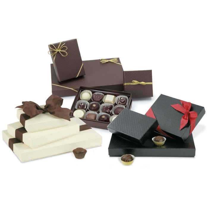 Quilted Black - Set Up Candy Box