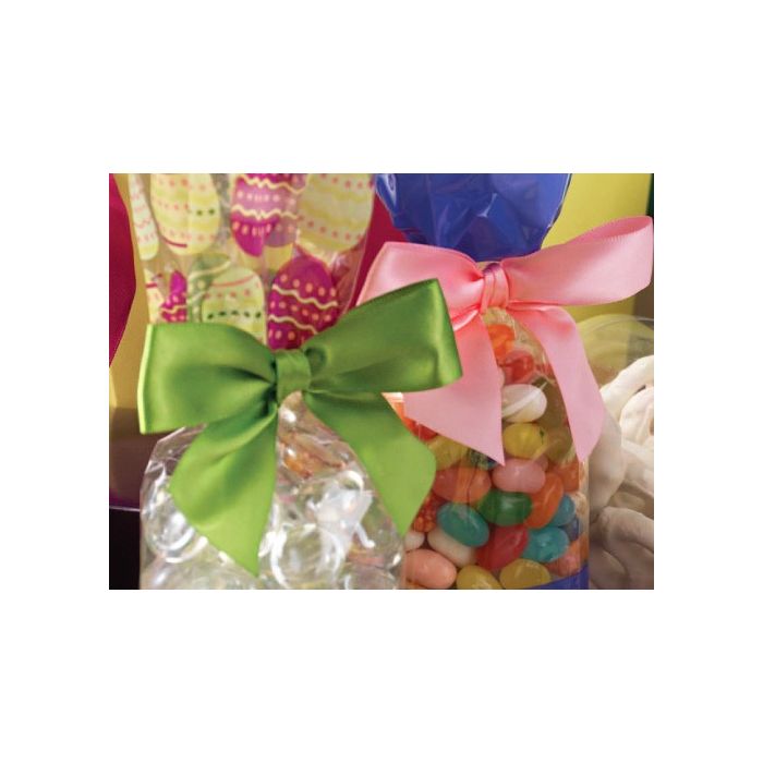 Mini Satin Twist Tie Bows