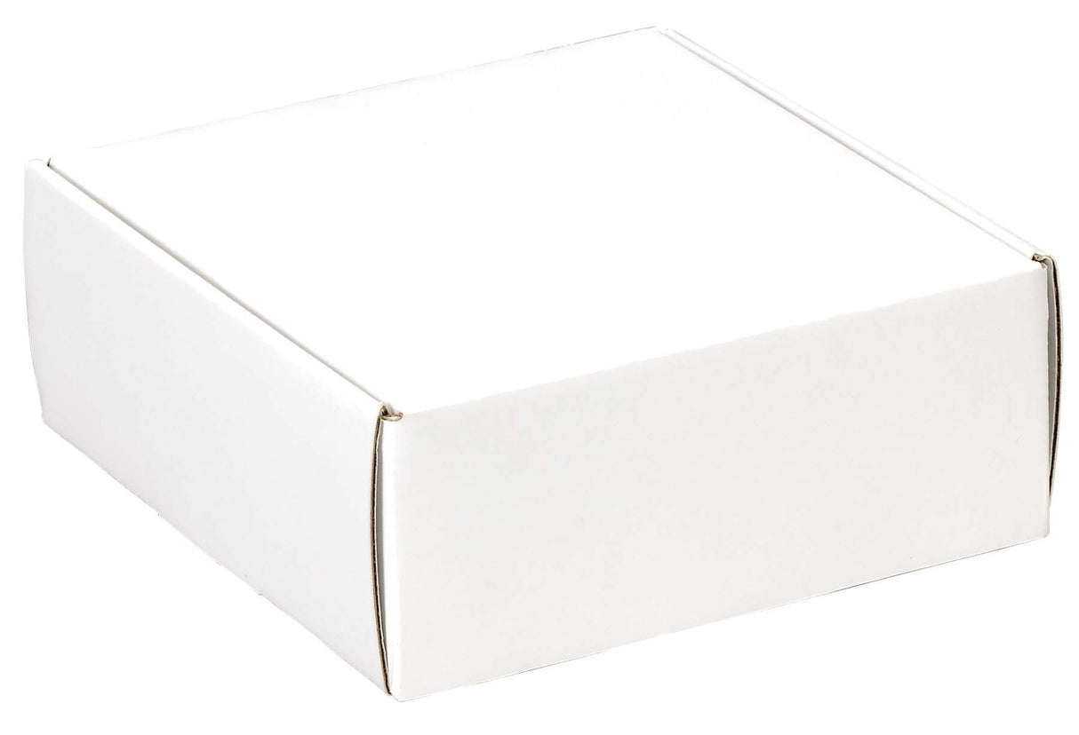 White - Decorative Mailer - 8 x 8 x 3"