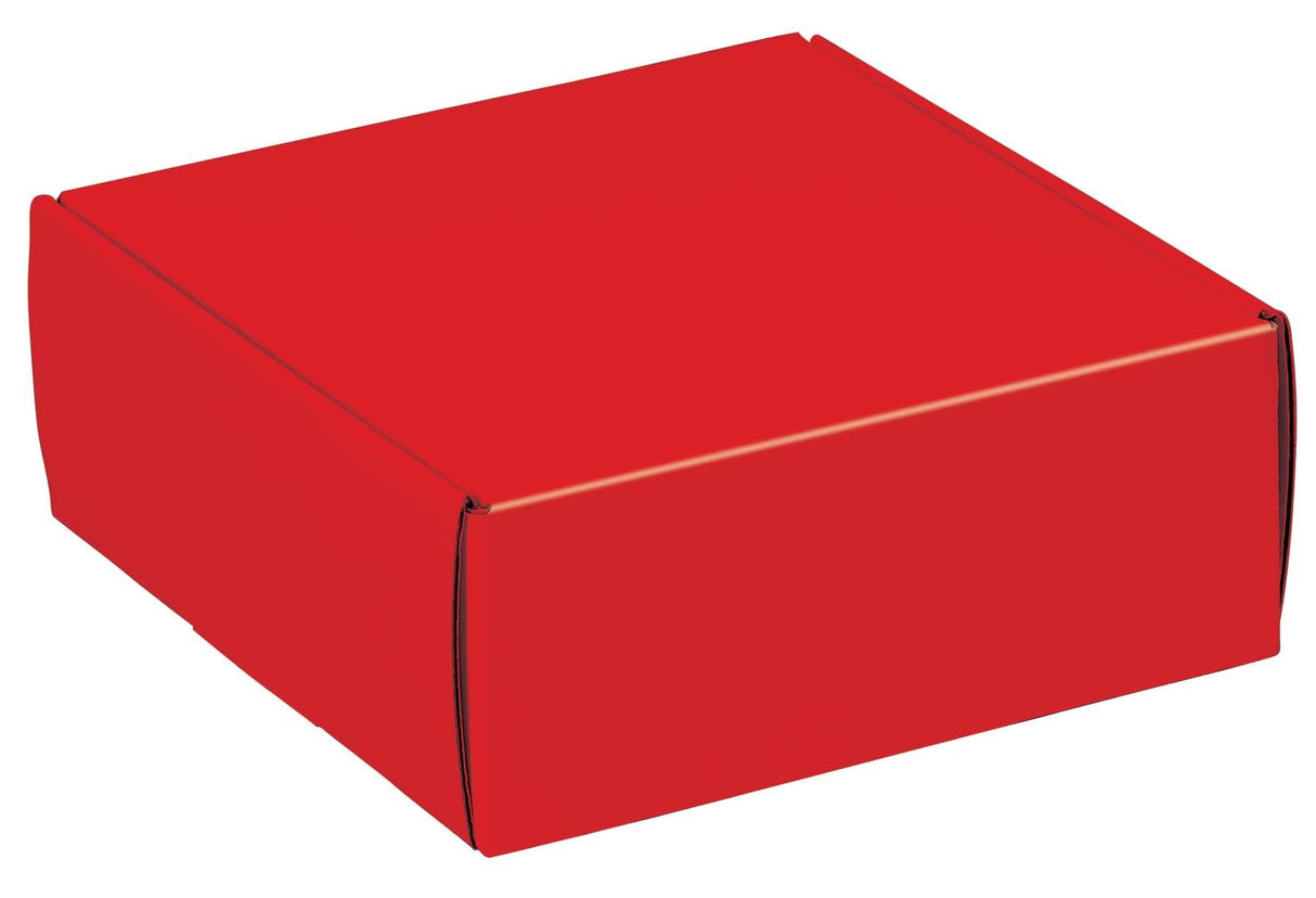 Red - Decorative Mailer - 8 x 8 x 3"