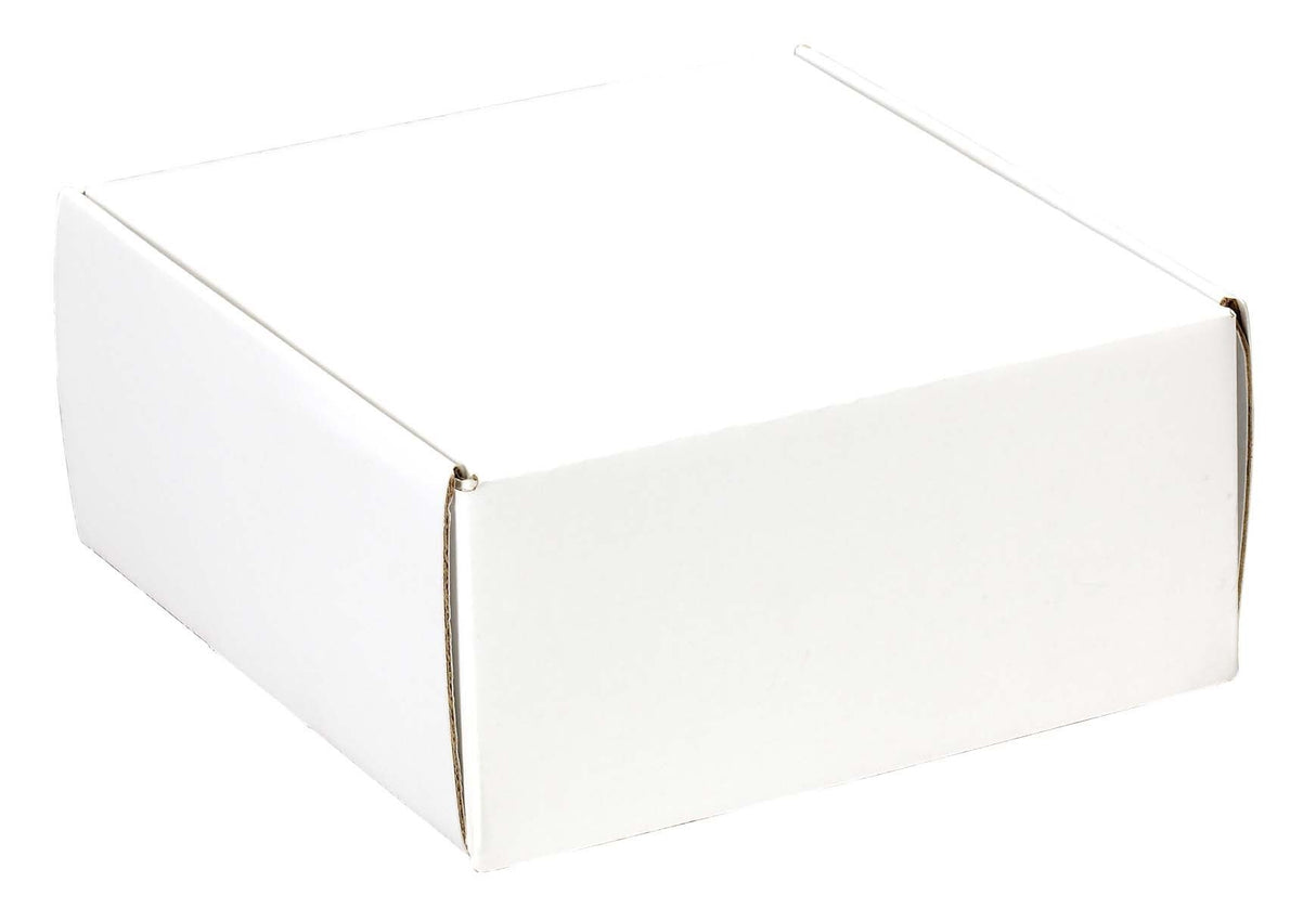 White - Decorative Mailer - 9 x 9 x 4"