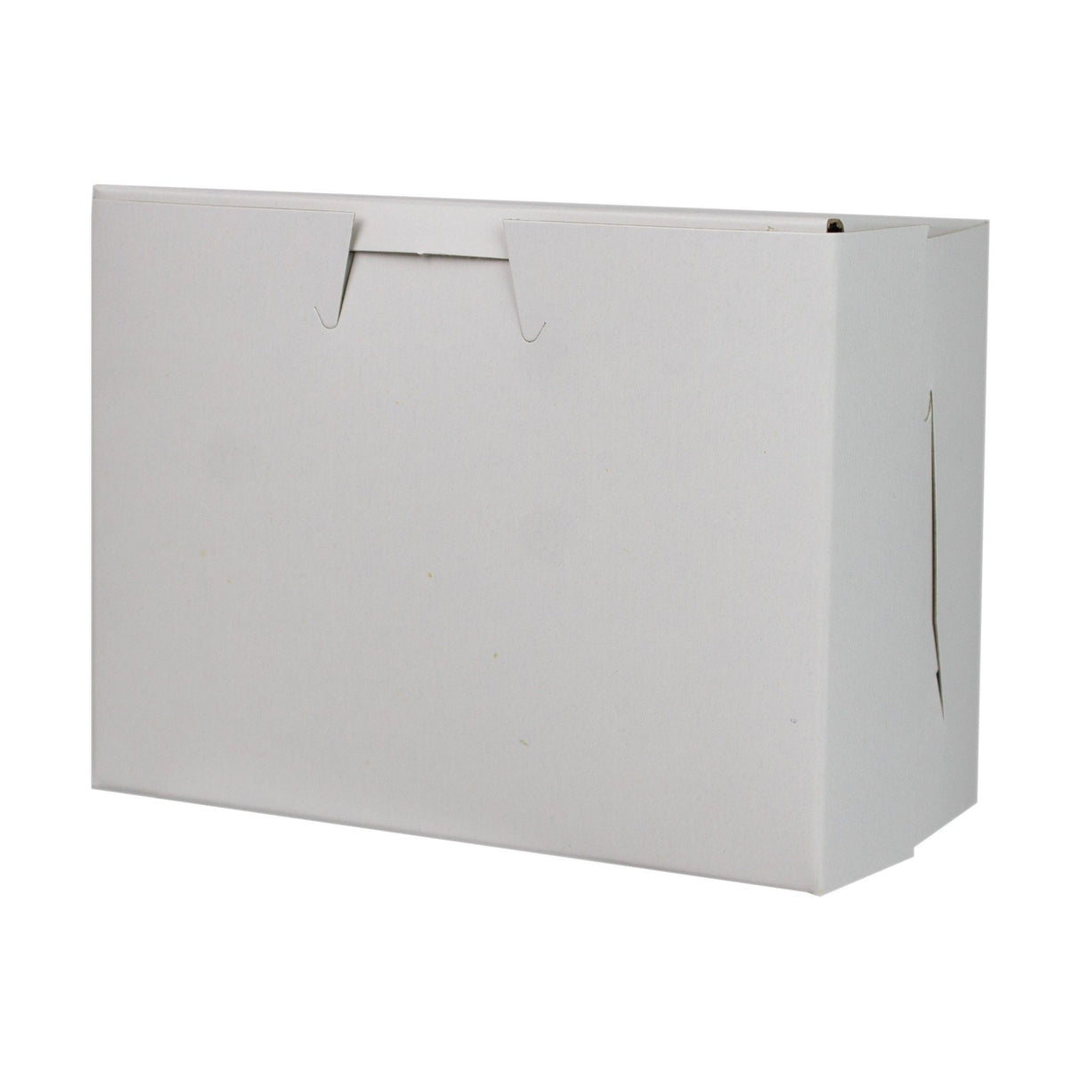 White/Kraft Interior - 1 Pc. Cake Box - 5-1/2 x 2-3/4 x 4"