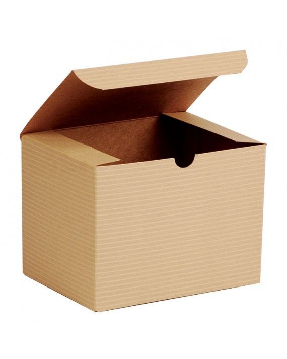 Sand - 1 Piece Top Tuck Gift Box - 6 x 4-1/2 x 4-1/2"