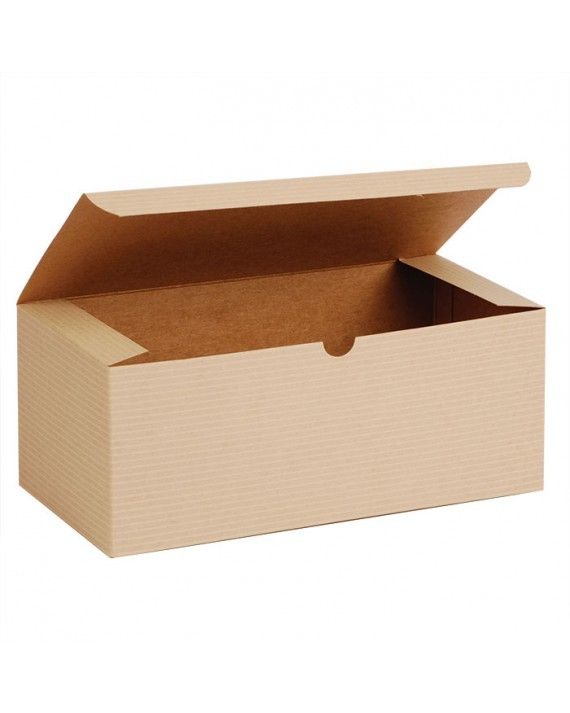 Sand - 1 Piece Top Tuck Gift Box - 10 x 5 x 4"