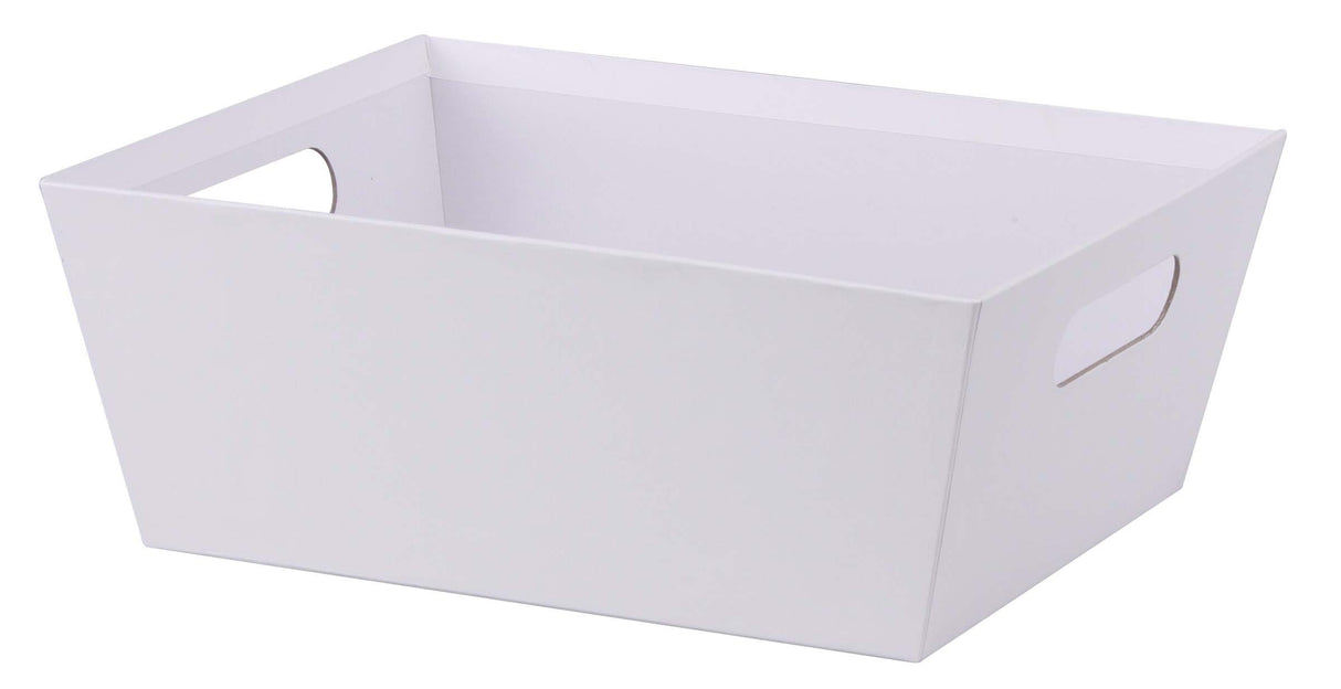 White - Market Tray - 12 x 9-1/2 x 4-1/2"